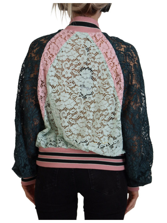 Jackets & Coats Elegant Floral Lace Bomber Jacket 4.810,00 € 8057142146037 | Planet-Deluxe