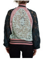 Jackets & Coats Elegant Floral Lace Bomber Jacket 4.810,00 € 8057142146037 | Planet-Deluxe