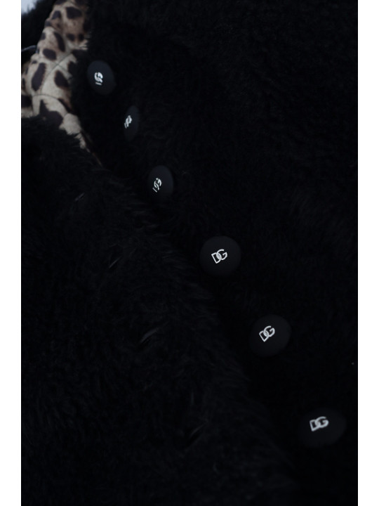 Jackets & Coats Elegant Black Cashmere Blend Overcoat Jacket 17.830,00 € 8057142082656 | Planet-Deluxe
