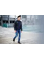 Schwarze Sparco Pufferjacke mit Reißverschluss