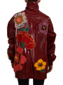 Jackets & Coats Maroon Floral Luxe Jacket 5.090,00 € 8057142132894 | Planet-Deluxe