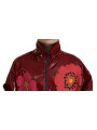 Jackets & Coats Maroon Floral Luxe Jacket 5.090,00 € 8057142132894 | Planet-Deluxe