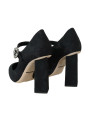 Pumps Elegant Black Crystal Brocade Pumps 1.660,00 € 8057001300174 | Planet-Deluxe