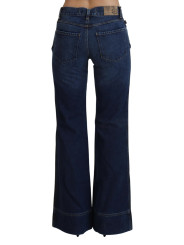 Jeans & Pants Chic Flared Cotton Denim Jeans 520,00 € 8050246186756 | Planet-Deluxe