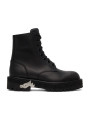 Boots Sleek Black Leather Ankle Boots 1.390,00 € 8052865286930 | Planet-Deluxe