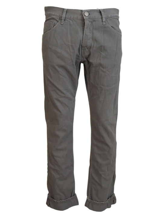 Jeans & Pants Sleek Regular Denim Gray Jeans 410,00 € 8034166065469 | Planet-Deluxe