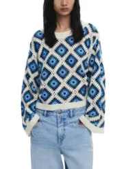 "Desigual Pullover im Sale | Desigual - Desigual Maglia Donna online kaufen"|Planet-Deluxe