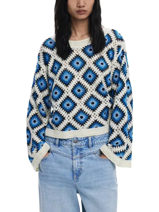 "Desigual Pullover im Sale | Desigual - Desigual Maglia Donna online kaufen"|Planet-Deluxe