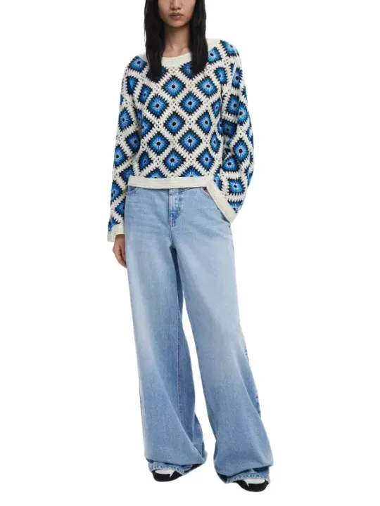 "Desigual Pullover im Sale | Desigual - Desigual Maglia Donna online kaufen"|Planet-Deluxe