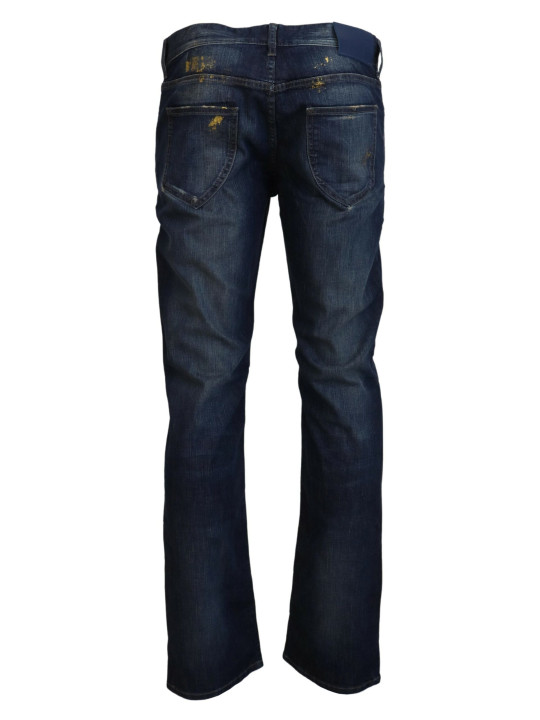 Jeans & Pants Chic Regular Blue Denim for Sophisticated Style 380,00 € 8033752288923 | Planet-Deluxe