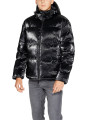Schwarze EA7 Performance Herrenjacke glänzend