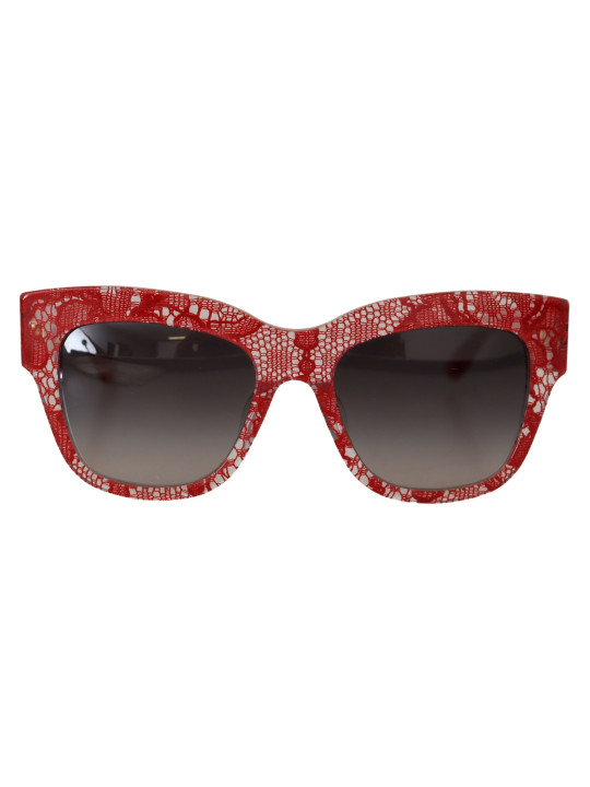 Sunglasses for Women Elegant Red Lace Detail Sunglasses 480,00 € 8058301886856 | Planet-Deluxe