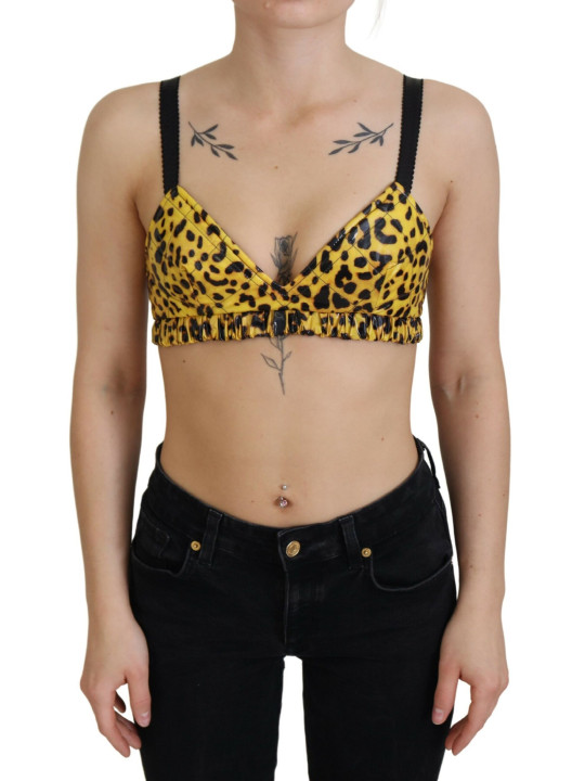 Tops & T-Shirts Chic Leopard Print Sleeveless Corset Top 1.940,00 € 8057142332829 | Planet-Deluxe