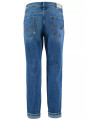 Jeans & Pants Timeless Blue Distressed Cotton Denim 150,00 € 8050716349896 | Planet-Deluxe