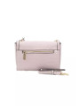 Crossbody Bags Elegant Pink Shoulder Flap Bag with Golden Accents 310,00 € 2000051019929 | Planet-Deluxe