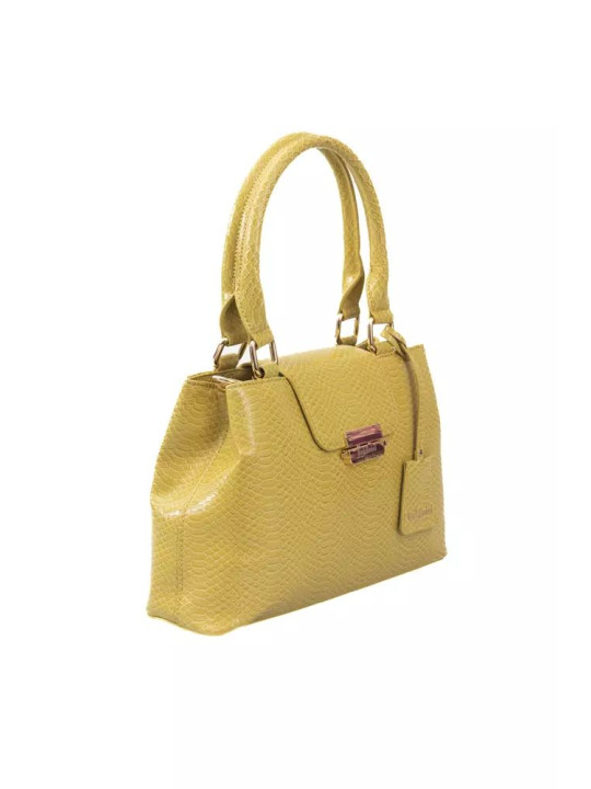 Crossbody Bags Elegant Yellow Double-Compartment Shoulder Bag 330,00 € 2000051019905 | Planet-Deluxe