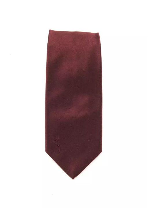 Ties & Bowties Burgundy Embroidered Italian Luxury Tie 190,00 € 2000035668426 | Planet-Deluxe