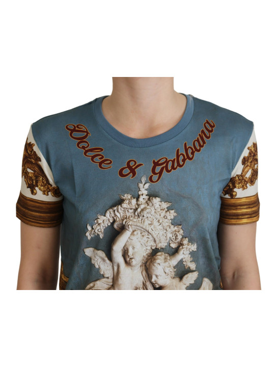 Tops & T-Shirts Chic Angel Print Casual Cotton Tee 1.680,00 € 8059226757344 | Planet-Deluxe