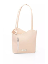 Shoulder Bags Chic Pink Leather Backpack for Sophisticated Style 350,00 € 2000050857119 | Planet-Deluxe