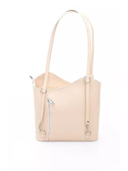 Shoulder Bags Chic Pink Leather Backpack for Sophisticated Style 350,00 € 2000050857119 | Planet-Deluxe