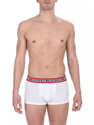 Underwear Elegant White Cotton Trunk Bi-Pack 70,00 € 8056209814964 | Planet-Deluxe