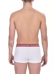 Underwear Elegant White Cotton Trunk Bi-Pack 70,00 € 8056209814964 | Planet-Deluxe