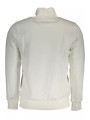 Sweaters Elegant White Zip-Up Sweater with Embroidery 380,00 € 7613431374324 | Planet-Deluxe