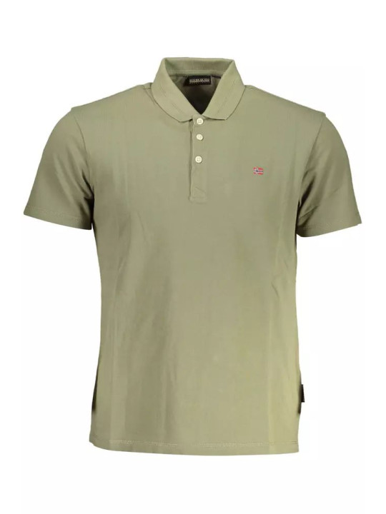 Polo Shirt Classic Green Polo with Elegant Embroidery 150,00 € 196011762522 | Planet-Deluxe