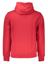 Sweaters Elegant Pink Hooded Sweatshirt with Logo Print 310,00 € 8054323758812 | Planet-Deluxe
