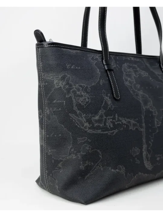 "Alviero Martini Prima Classe Einzelstücke & Seltenheiten im Sale | **Prima Classe Geo-Handtasche Schwarz** online kaufen"|Planet-Deluxe