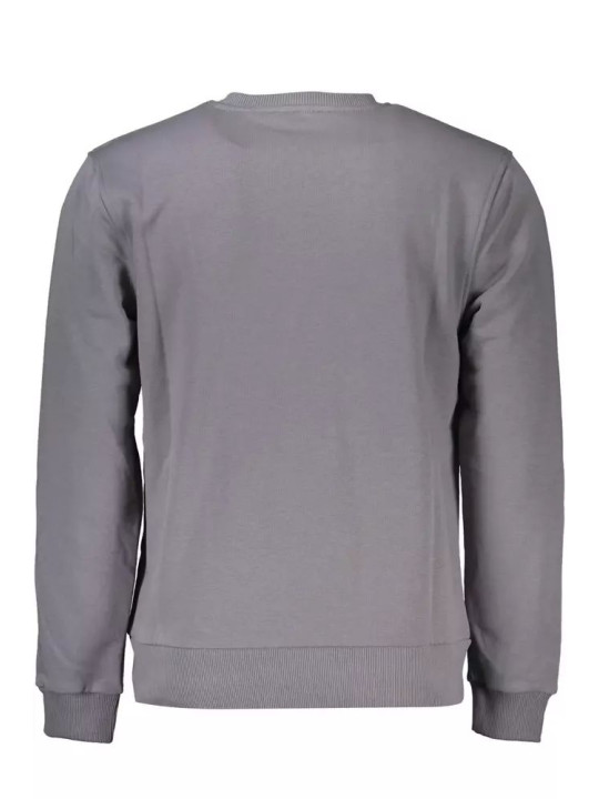 Sweaters Sophisticated Gray Round Neck Sweater 260,00 € 8054323855122 | Planet-Deluxe