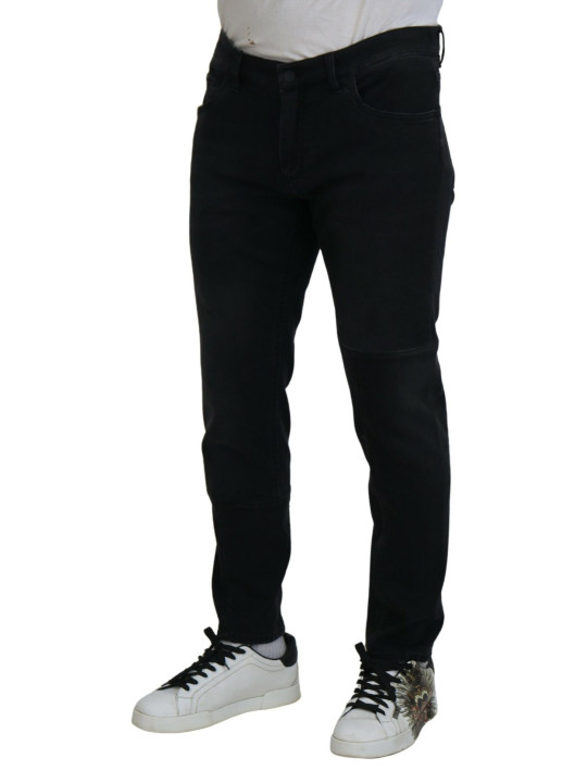 Jeans & Pants Chic Black Skinny Denim Jeans 2.520,00 € 8054319286695 | Planet-Deluxe