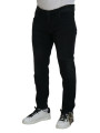 Jeans & Pants Chic Black Skinny Denim Jeans 2.520,00 € 8054319286695 | Planet-Deluxe