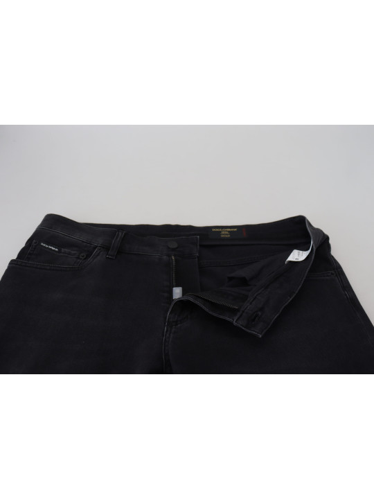 Jeans & Pants Chic Black Skinny Denim Jeans 2.520,00 € 8054319286695 | Planet-Deluxe