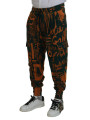 Jeans & Pants Multicolor Silk Blend Jogger Cargo Pants 2.390,00 € 8057142083226 | Planet-Deluxe