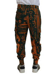 Jeans & Pants Multicolor Silk Blend Jogger Cargo Pants 2.390,00 € 8057142083226 | Planet-Deluxe