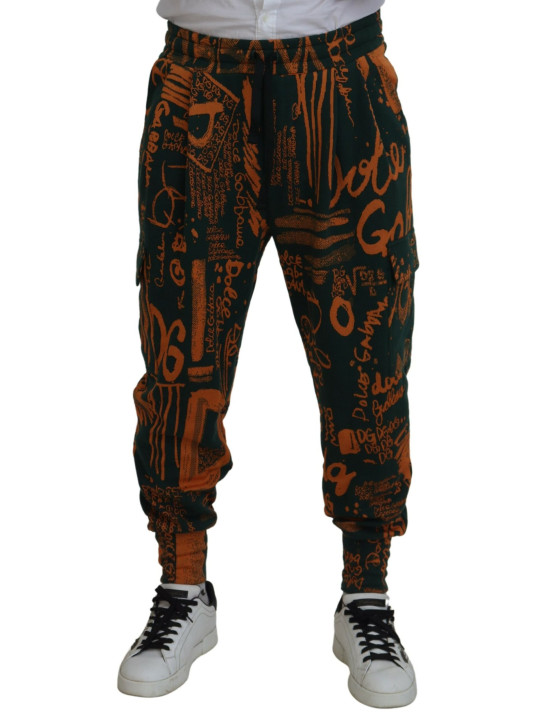 Jeans & Pants Multicolor Silk Blend Jogger Cargo Pants 2.390,00 € 8057142083226 | Planet-Deluxe