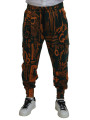 Jeans & Pants Multicolor Silk Blend Jogger Cargo Pants 2.390,00 € 8057142083226 | Planet-Deluxe