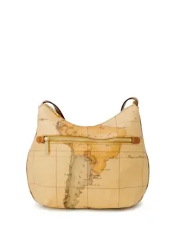 "Alviero Martini Prima Classe Beige Luxus-Umhängetasche"