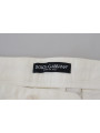 Jeans & Pants Elegant White Cotton Chino Pants 930,00 € 8057001441914 | Planet-Deluxe