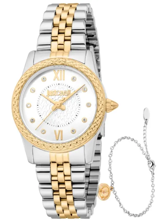 "Just Cavalli Uhren im Sale | Just Cavalli Damenarmbanduhr Gelb online kaufen"|Planet-Deluxe