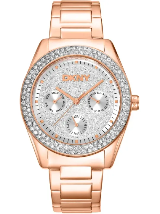 "Dkny Uhren im Sale | DKNY Damen Chronograph Gelb online kaufen"|Planet-Deluxe