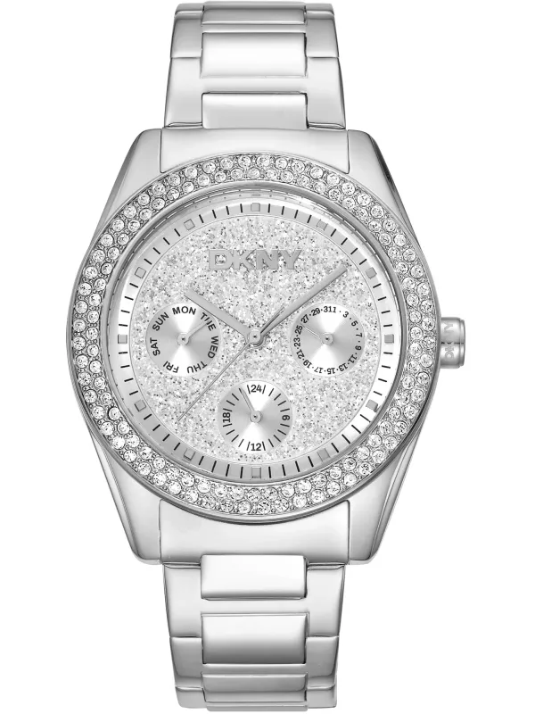 "Dkny Uhren im Sale | DKNY Damen Chronograph Grau online kaufen"|Planet-Deluxe