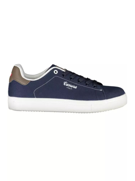 Sneakers Sleek Blue Sneakers With Eco-Leather Accents 180,00 € 8059793897092 | Planet-Deluxe