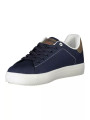 Sneakers Sleek Blue Sneakers With Eco-Leather Accents 180,00 € 8059793897092 | Planet-Deluxe