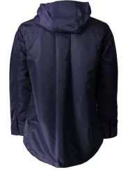 Jackets Chic Blue Nylon Jacket with Hood 810,00 € 7325700854764 | Planet-Deluxe