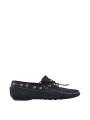 Blaue Sparco Mokassins mit Camouflage-Muster