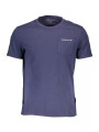 T-Shirts Chic Embroidered Pocket Tee in Sapphire Hue 100,00 € 7618483567021 | Planet-Deluxe