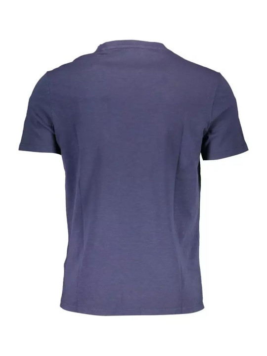 T-Shirts Chic Embroidered Pocket Tee in Sapphire Hue 100,00 € 7618483567021 | Planet-Deluxe