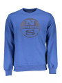 Sweaters Chic Marine Blue Round Neck Sweater 200,00 € 8300825073756 | Planet-Deluxe